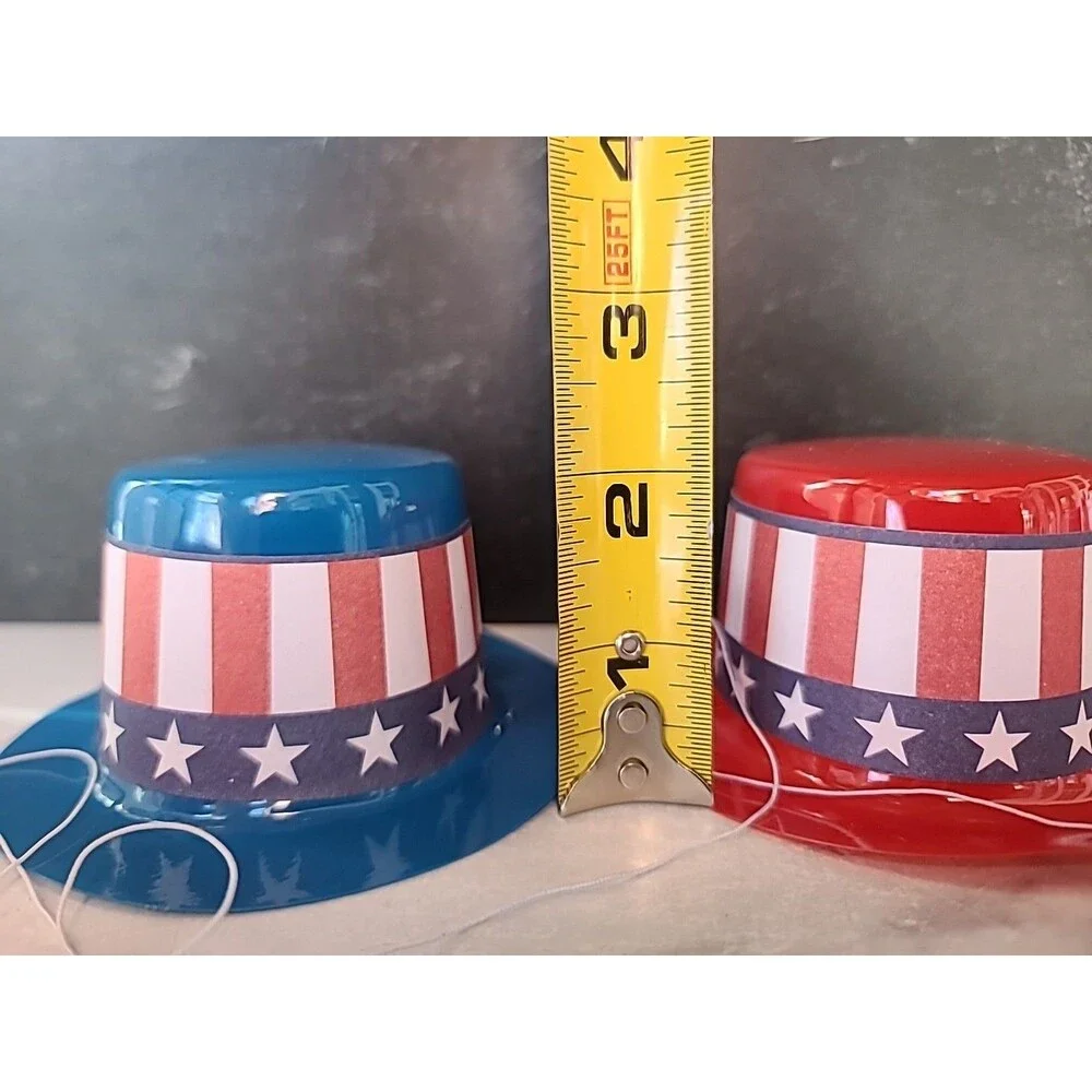 Stars And Stripes Party Plastic Hats